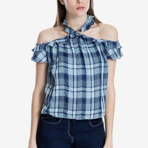 NEW!Max Studio cold shoulder top various
